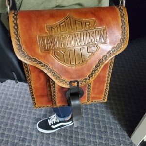 Harley's Davidson 100% Leather Bag